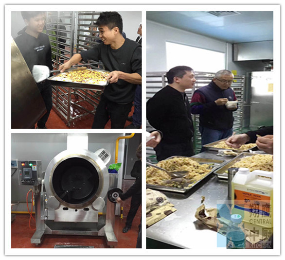 廣州七十二街後勤加工中心-AG尊龙凯时中央廚房設備廣東案例